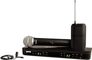 Shure BLX1288/CVL Combination Wireless CVL Lavalier and PG58 Handheld Microphone System