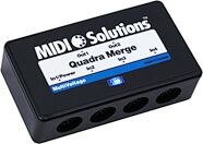 MIDI Solutions MultiVoltage Quadra Merge MIDI Merger Processor