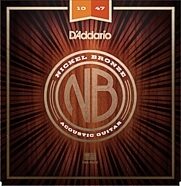 D'Addario Nickel Bronze Acoustic Guitar String Pack
