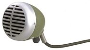 Shure 520DX Green Bullet Omnidirectional Dynamic Microphone with Volume Control