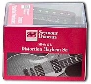 Seymour Duncan Distortion Mayhem Humbucker Pickup Set (SH6N and SH6B)