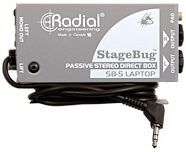 Radial StageBug SB-5 Laptop Compact Stereo DI Direct Box
