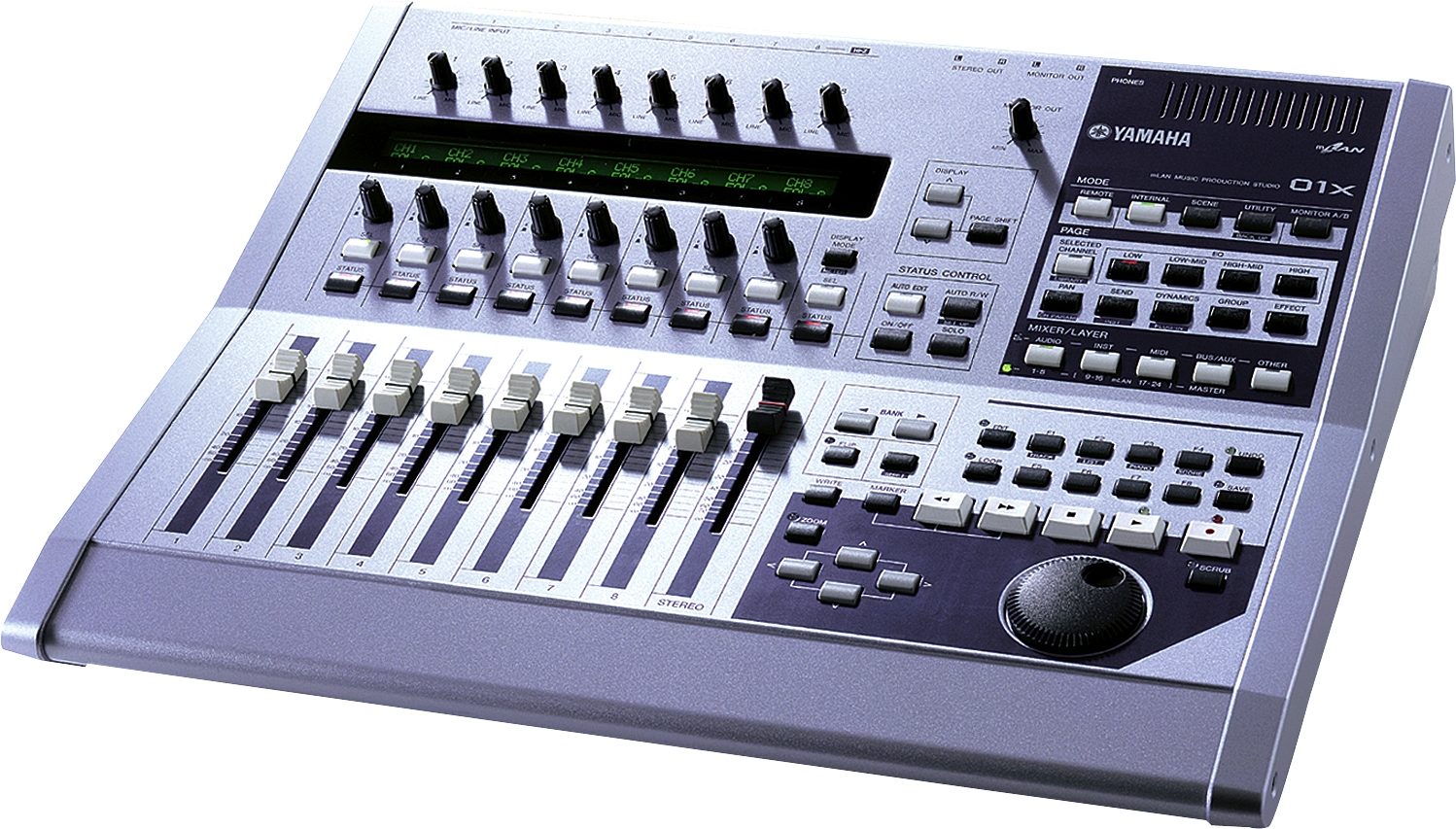 yamaha studio manager console control