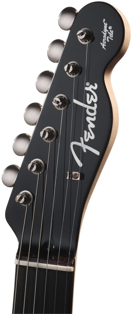 fender telecaster black headstock