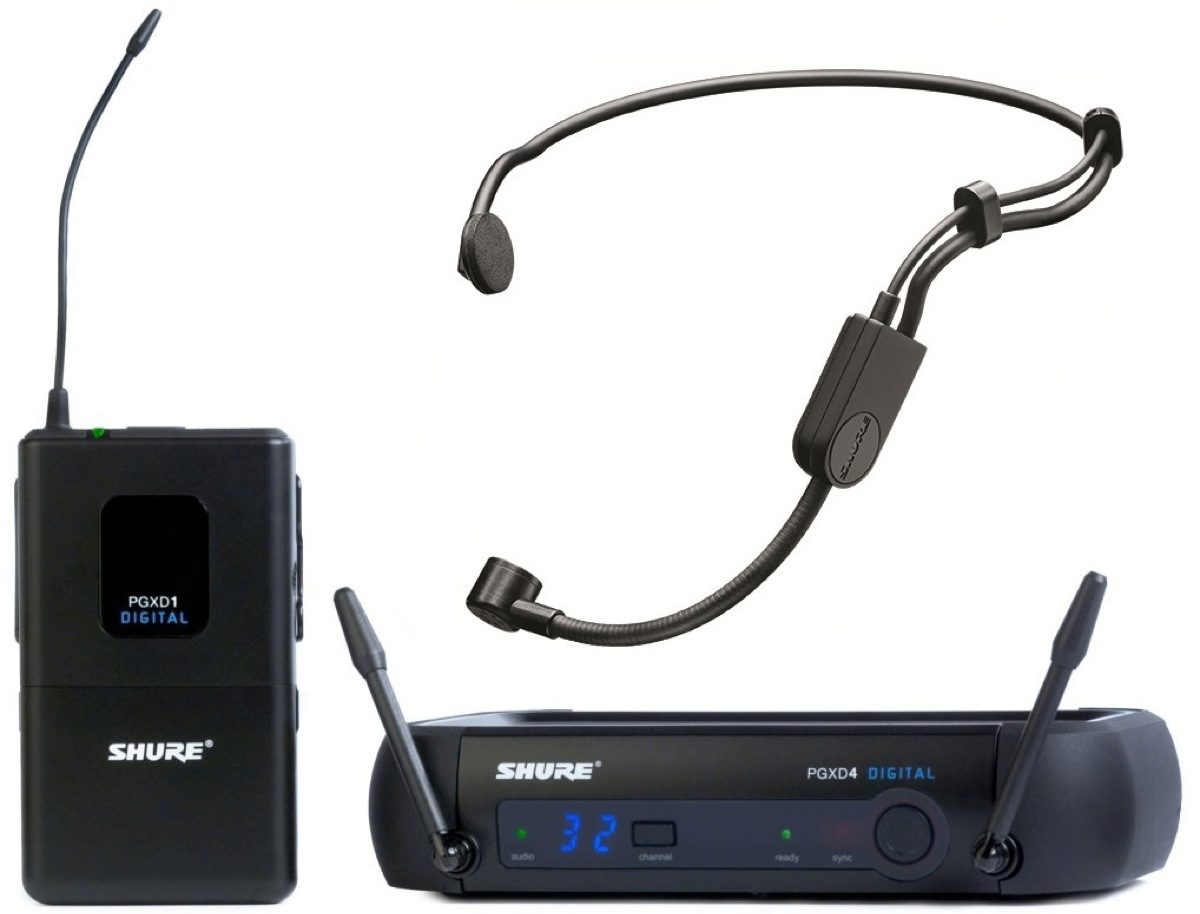 Shure PGXD14 PGA31 Digital Wireless Headset Microphone System