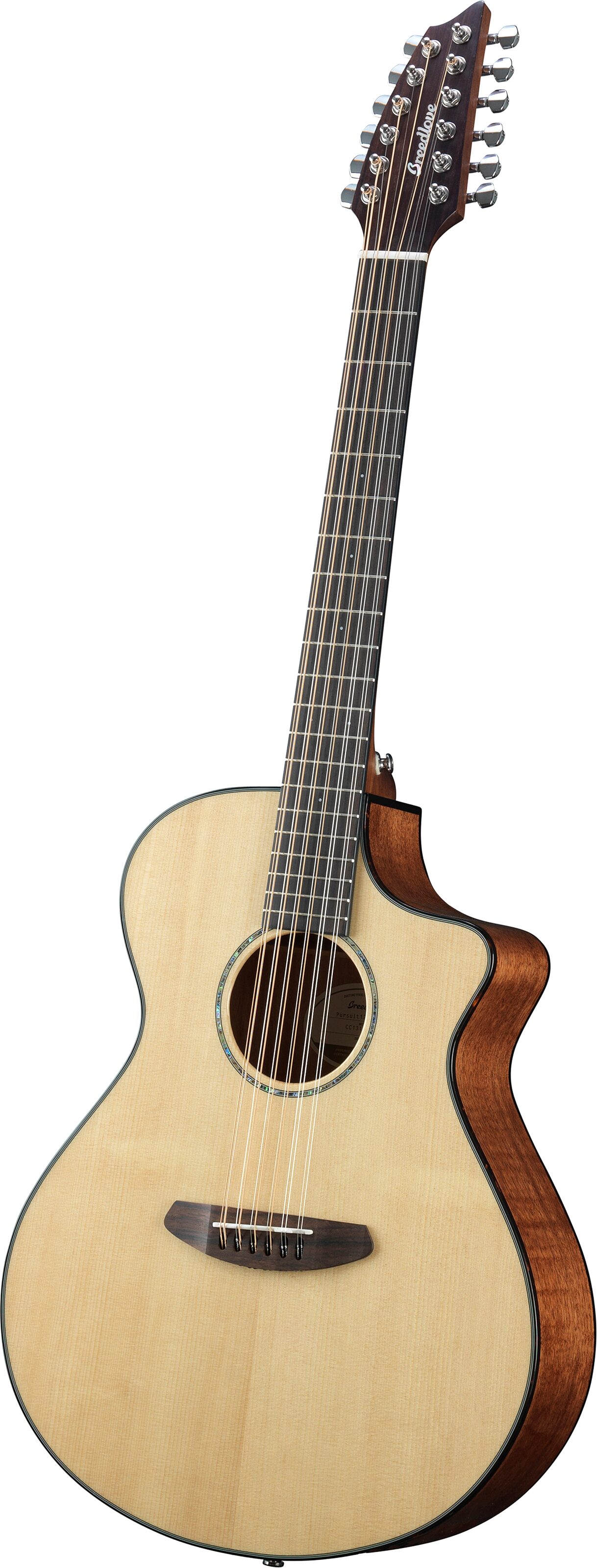 Breedlove Pursuit Concert 12 AcousticElectric Guitar, 12String