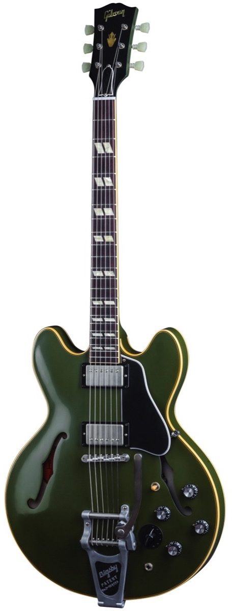 gibson 345 green