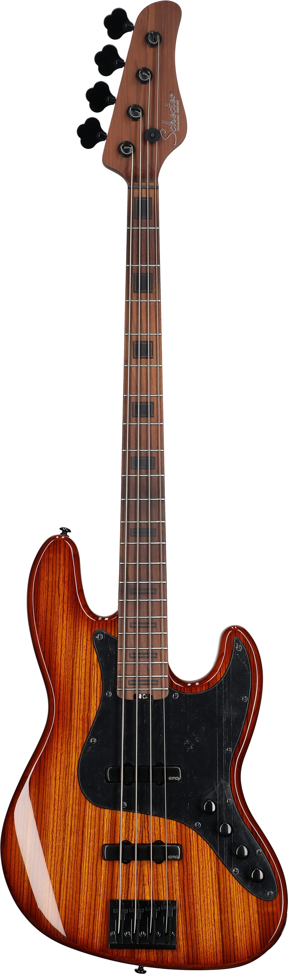 schecter j4 exotic bass