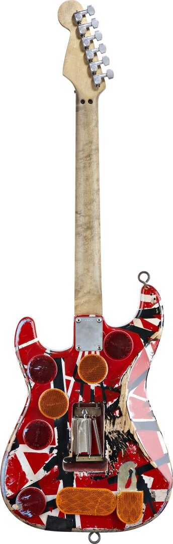 Evh Eddie Van Halen Frankenstein Replica Guitar Zzounds 2039