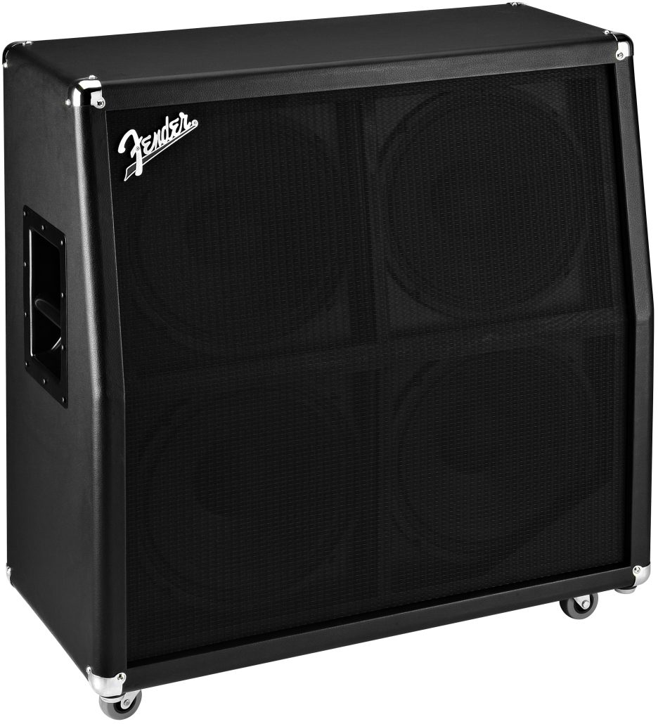 Fender Fm412sl Angled Guitar Speaker Cabinet 100 Watts 4x12 In
