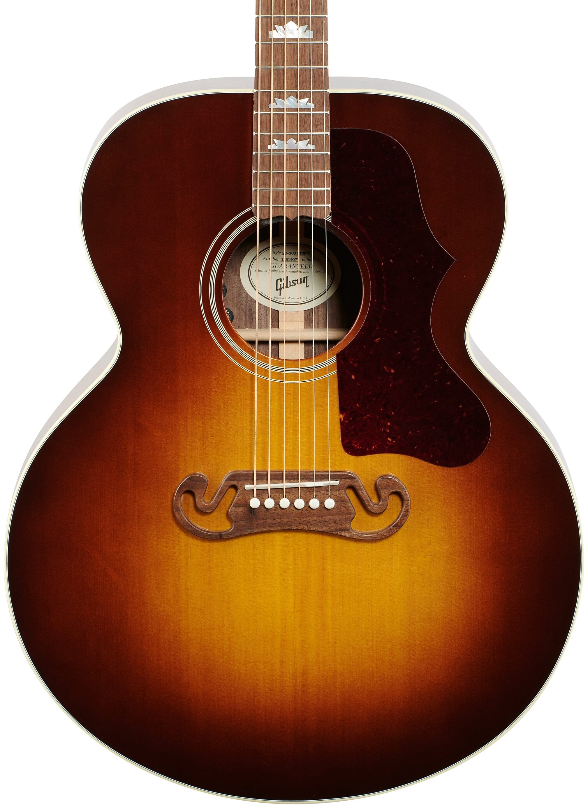 Gibson SJ-200 Studio Jumbo Acoustic-Electric Guitar | zZounds