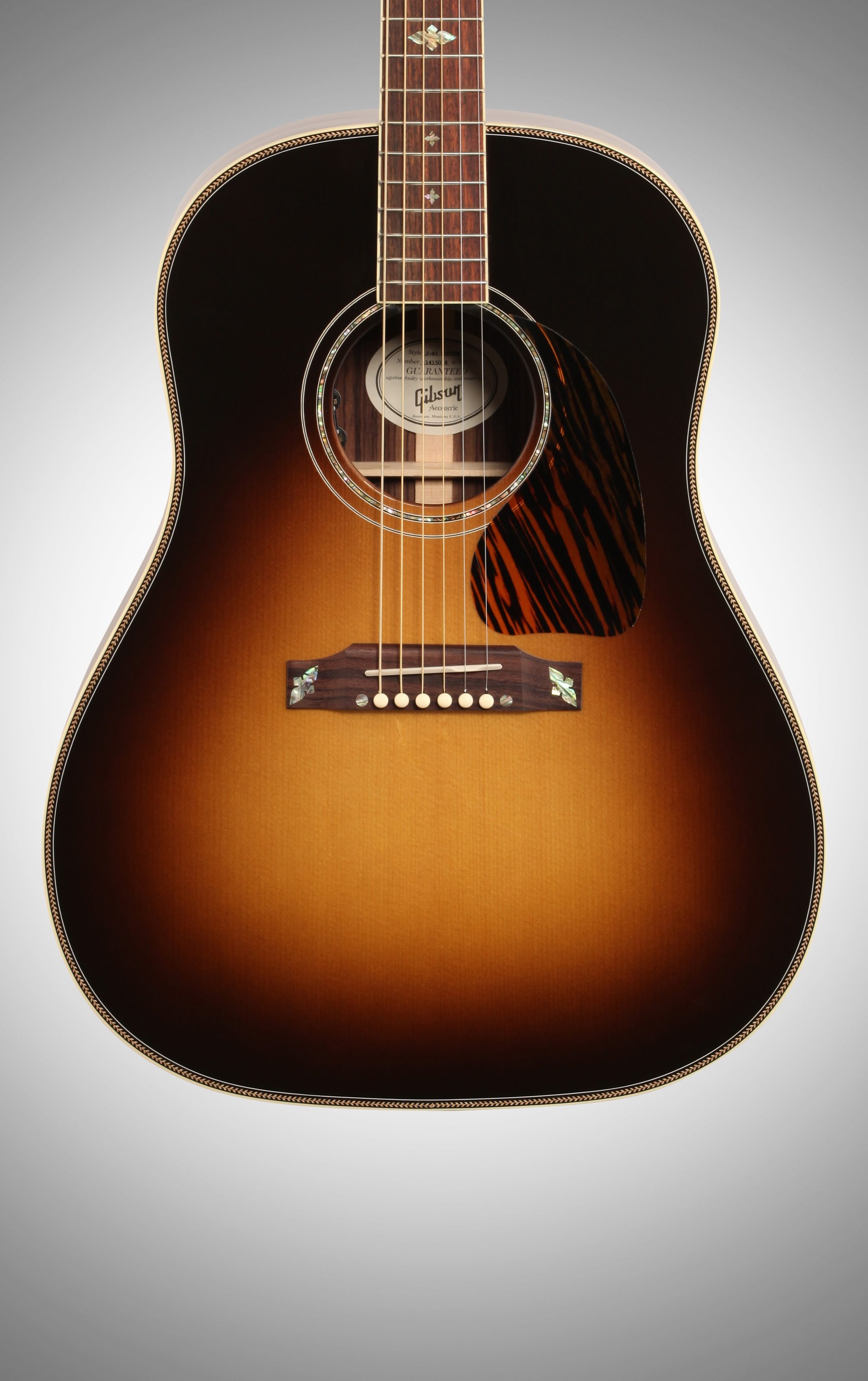 Gibson 16 J 45 Custom Rosewood Acoustic Electric Guitar
