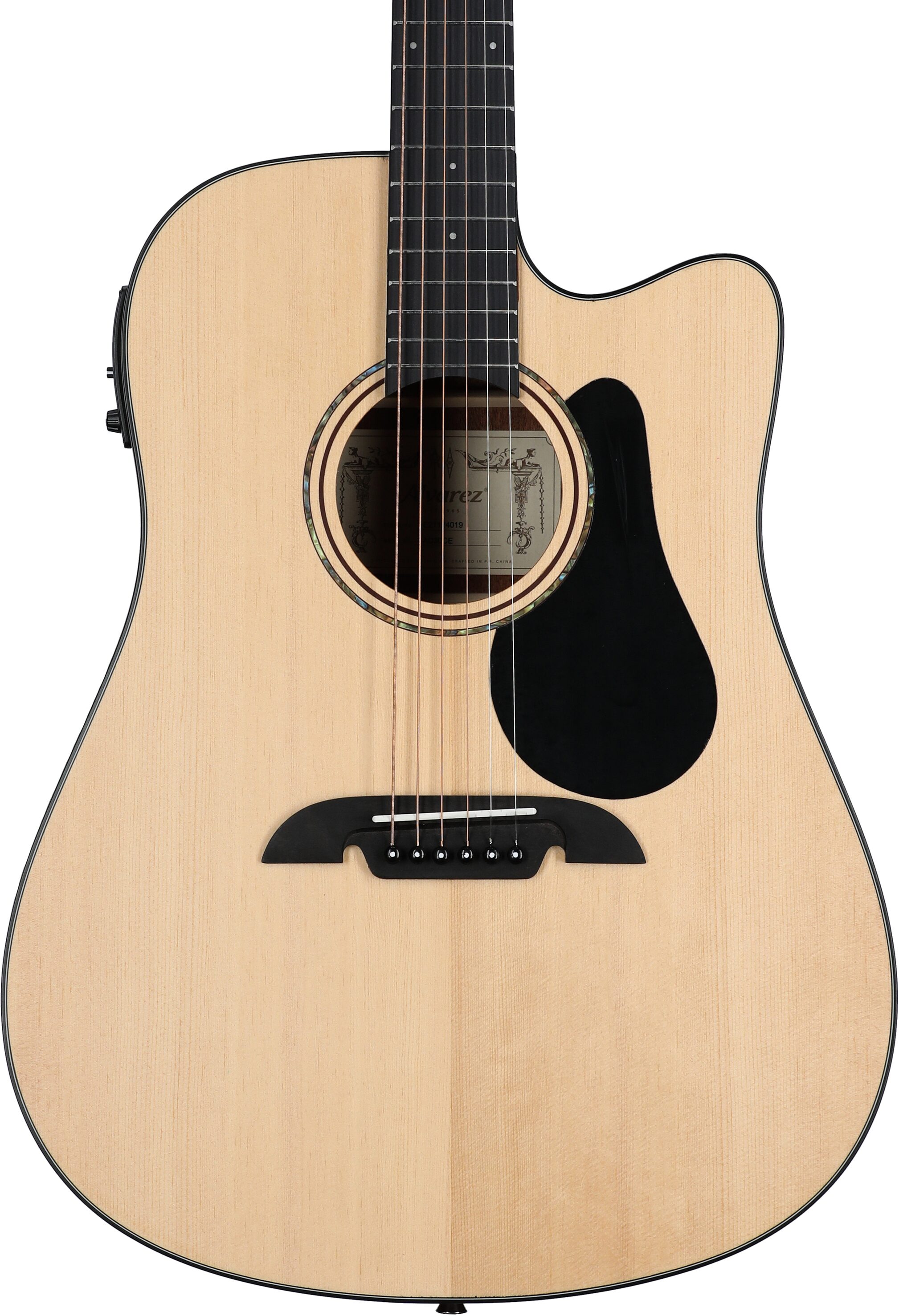 alvarez acoustic electric guitar