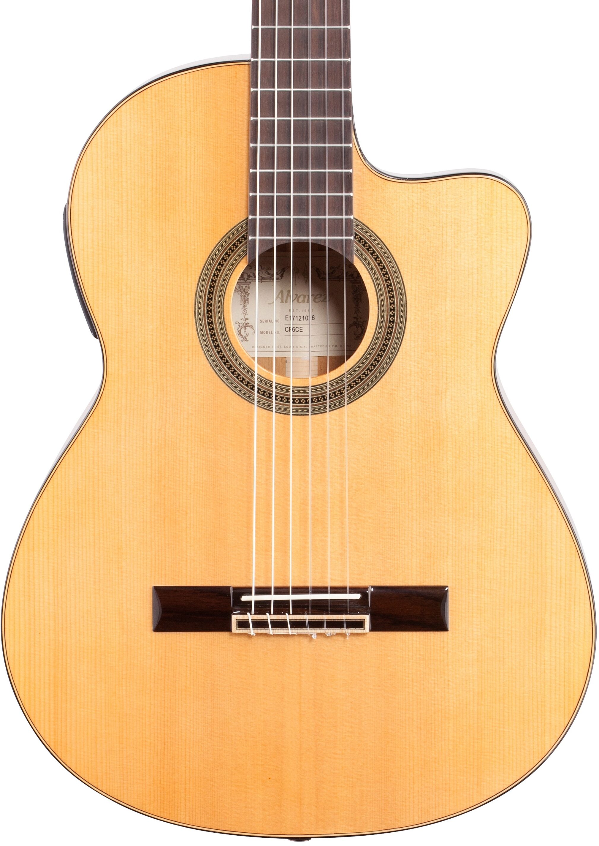 alvarez cf6ce cadiz flamenco cutaway