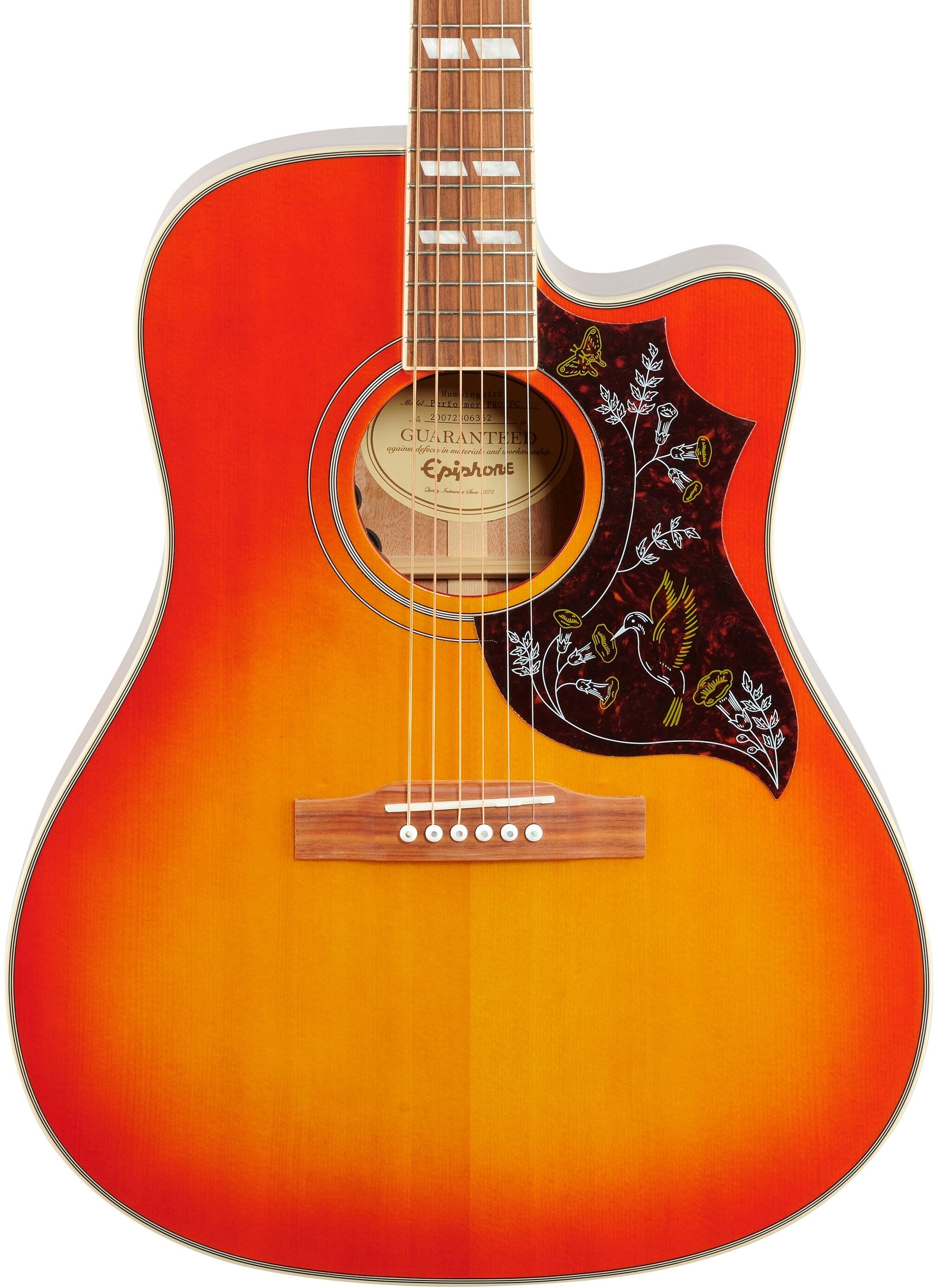 epiphone hummingbird pro cutaway