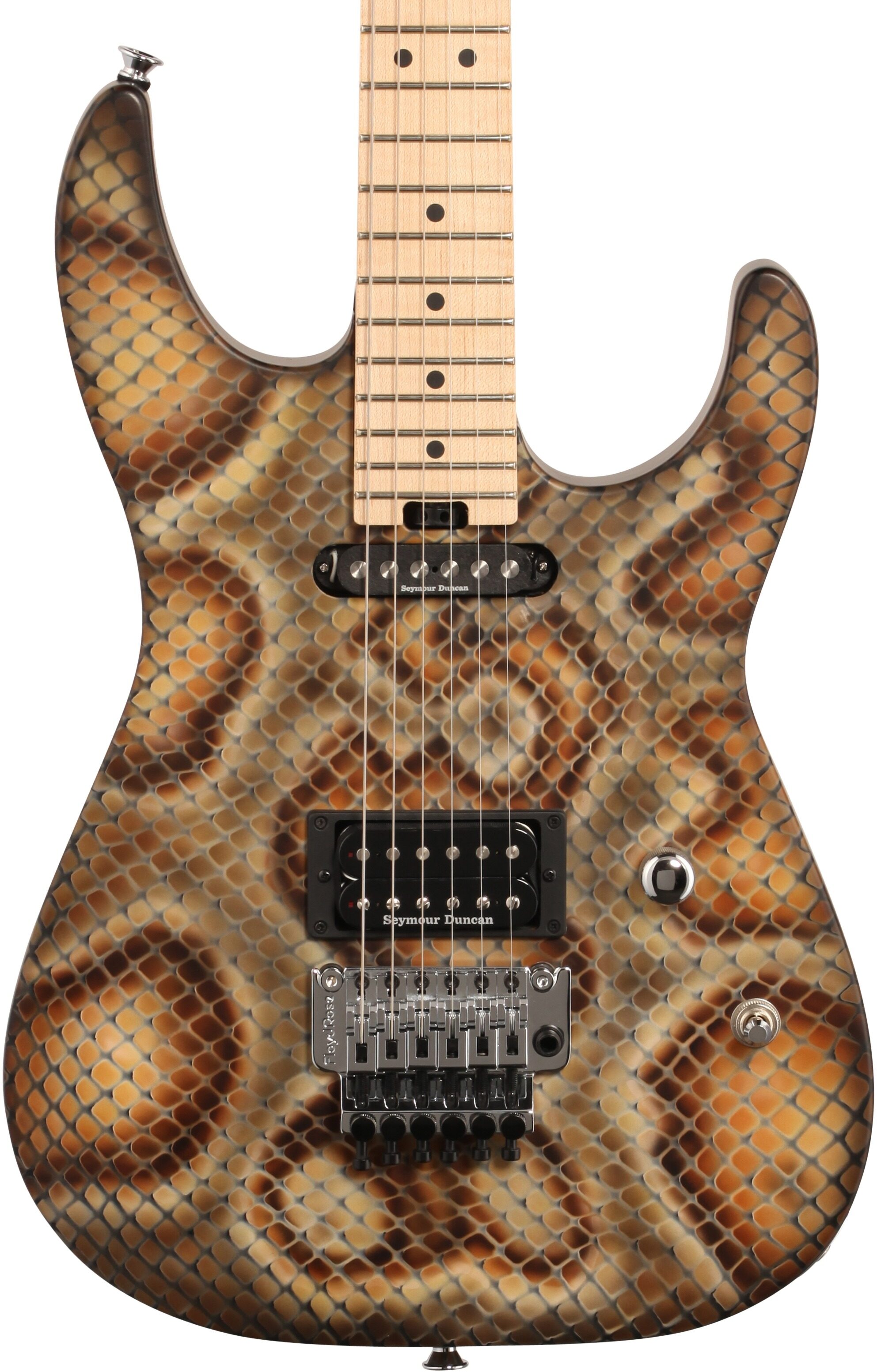 warren demartini snake guitar