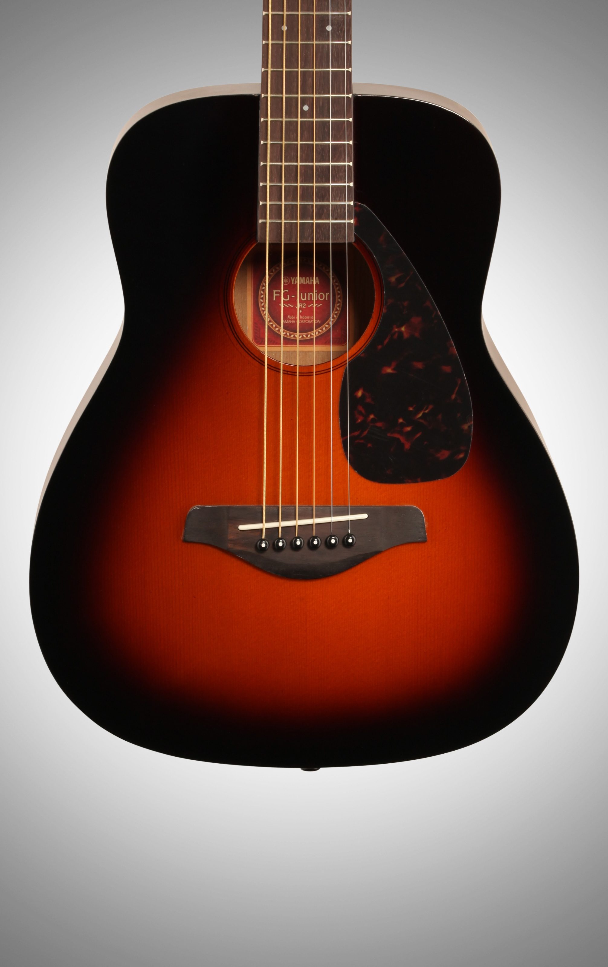 Yamaha Jr2 3 4 Size Folk Acoustic Guitar With Gig Bag Zzounds