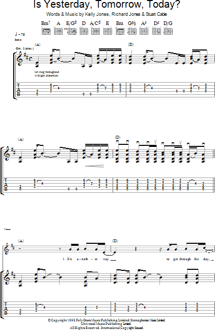 is-yesterday-tomorrow-today-guitar-tab-zzounds