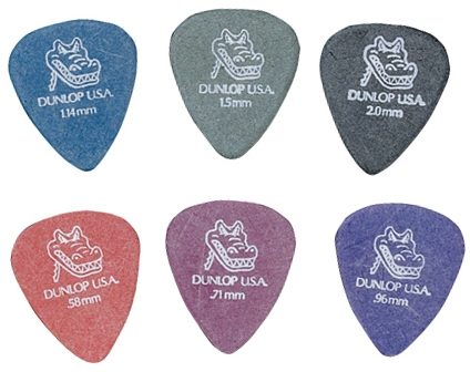 dunlop gator guitar picks