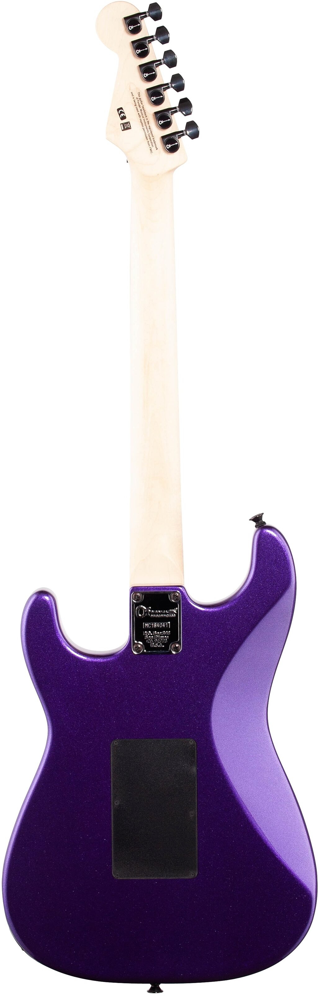 Charvel Pro Mod SC1 Electric Guitar, with Ebony Neck, Deep Purple Metallic