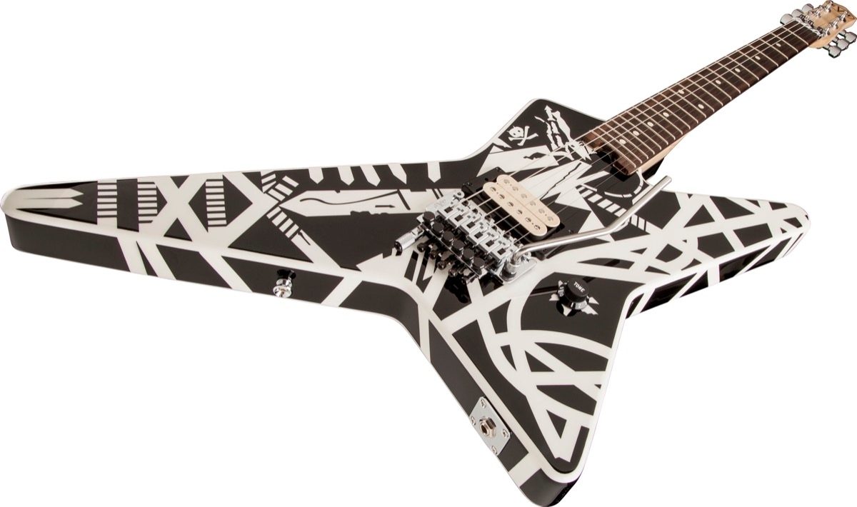 van halen star guitar