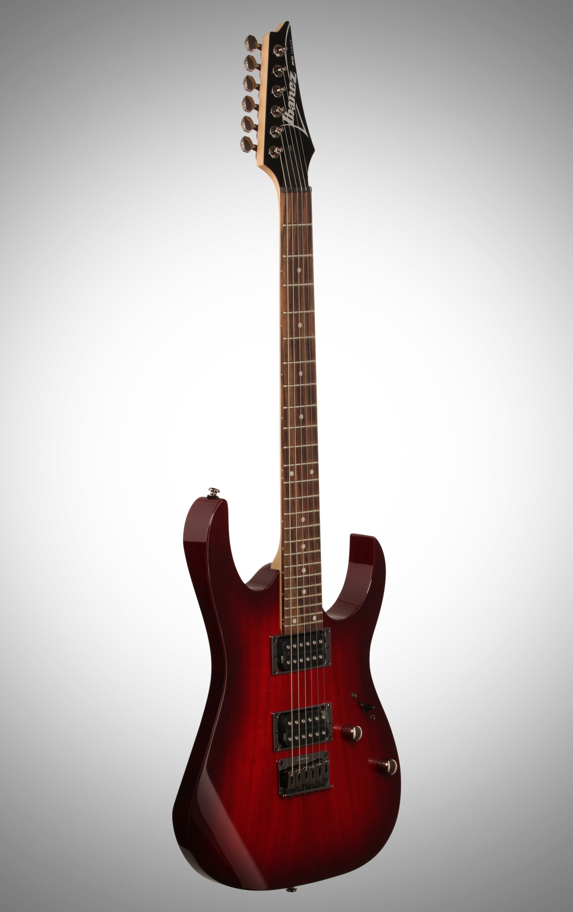 Ibanez RG421 RG Electric Guitar with Fixed Bridge, Blackberry Sunburst