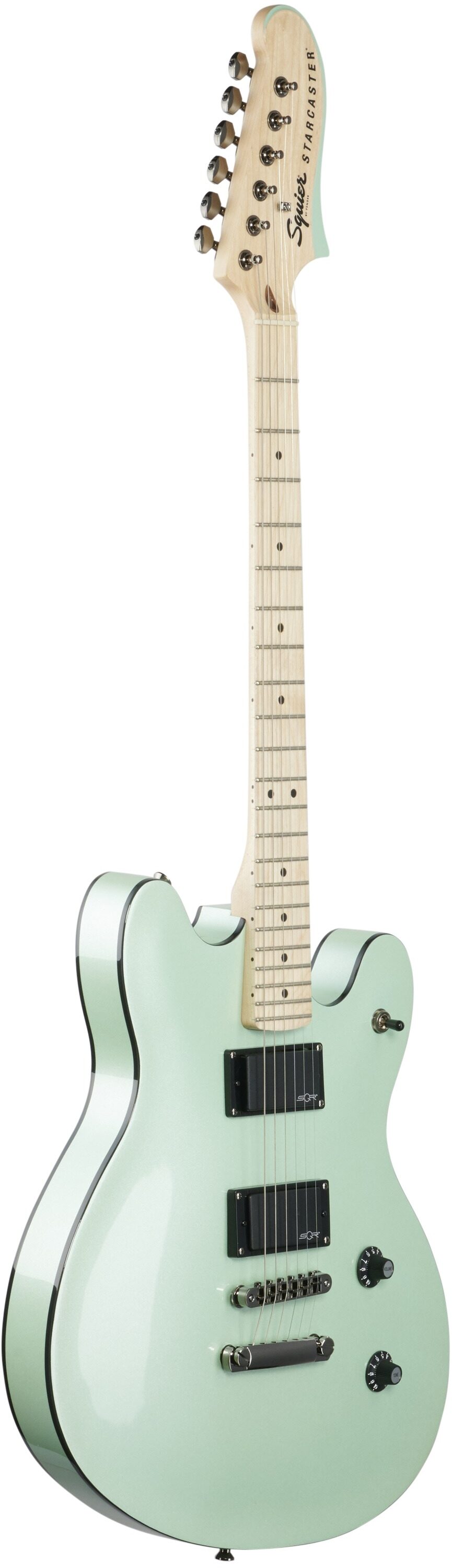 Surf Pearl Maple Fingerboard Squier by Fender Contemporary Active Starcaster 