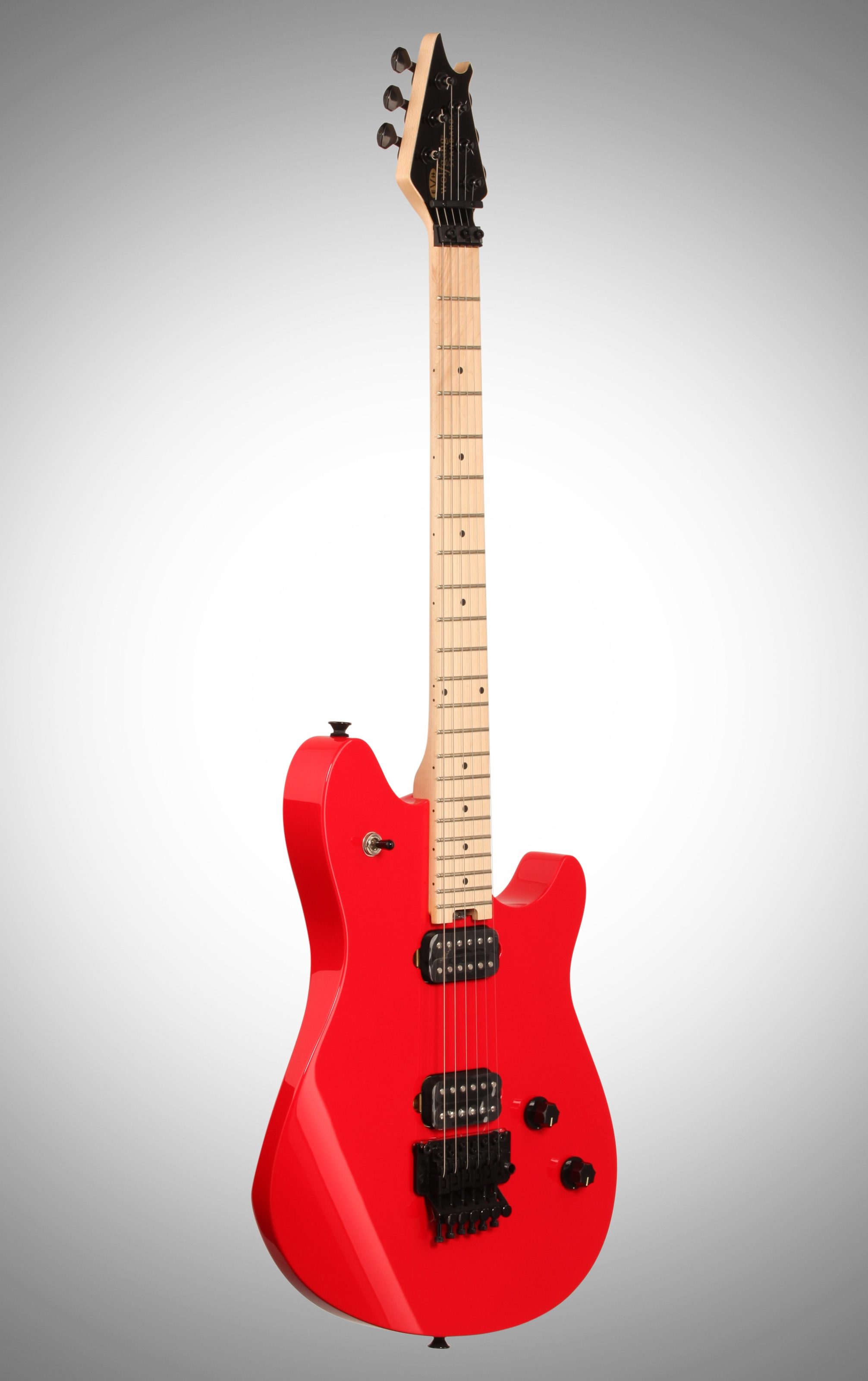 EVH Eddie Van Halen Wolfgang FR Standard Floyd Rose Electric Guitar, Ferrari Red