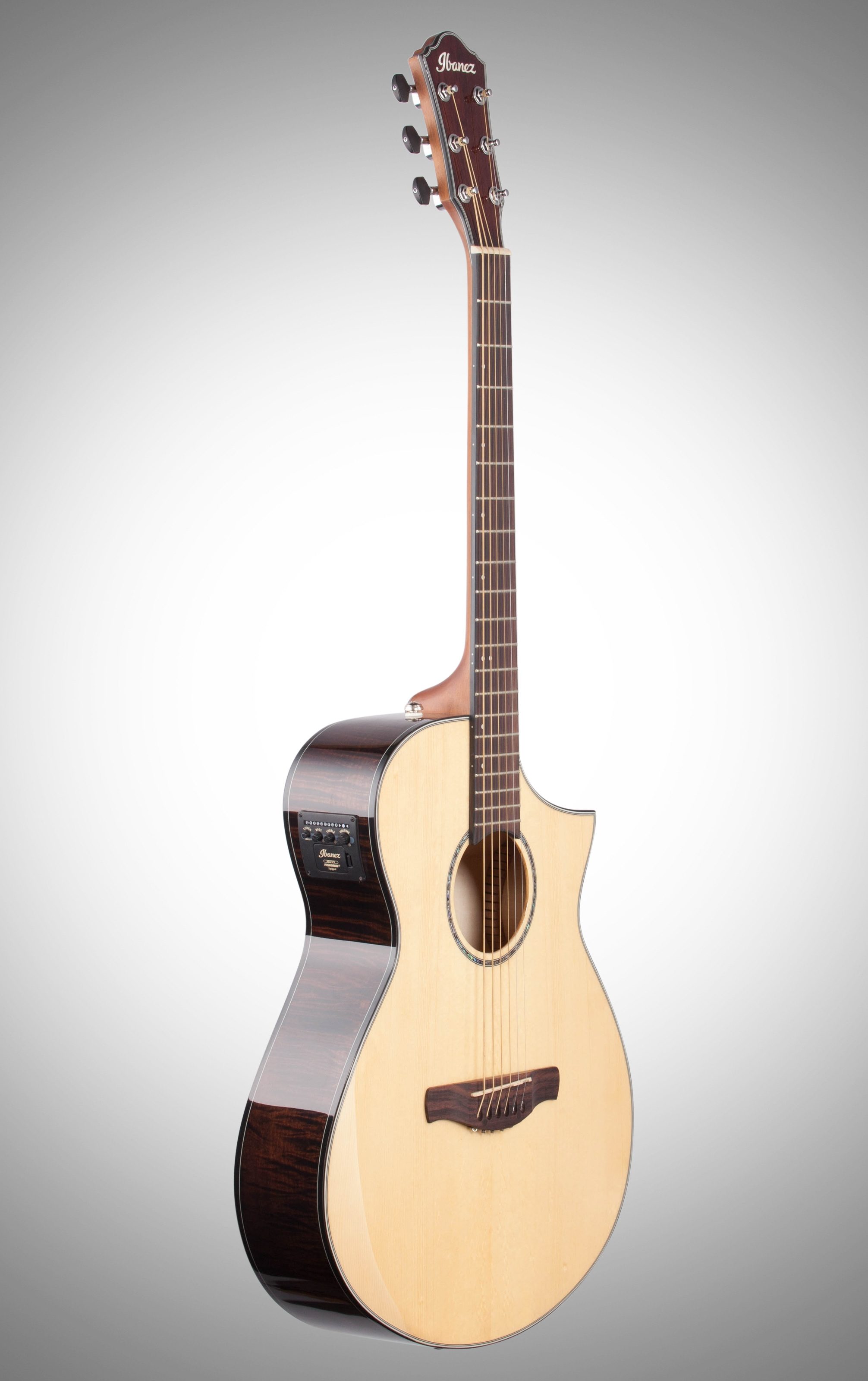 Ibanez Aewc300 Acoustic Electric Guitar Natural High Gloss 