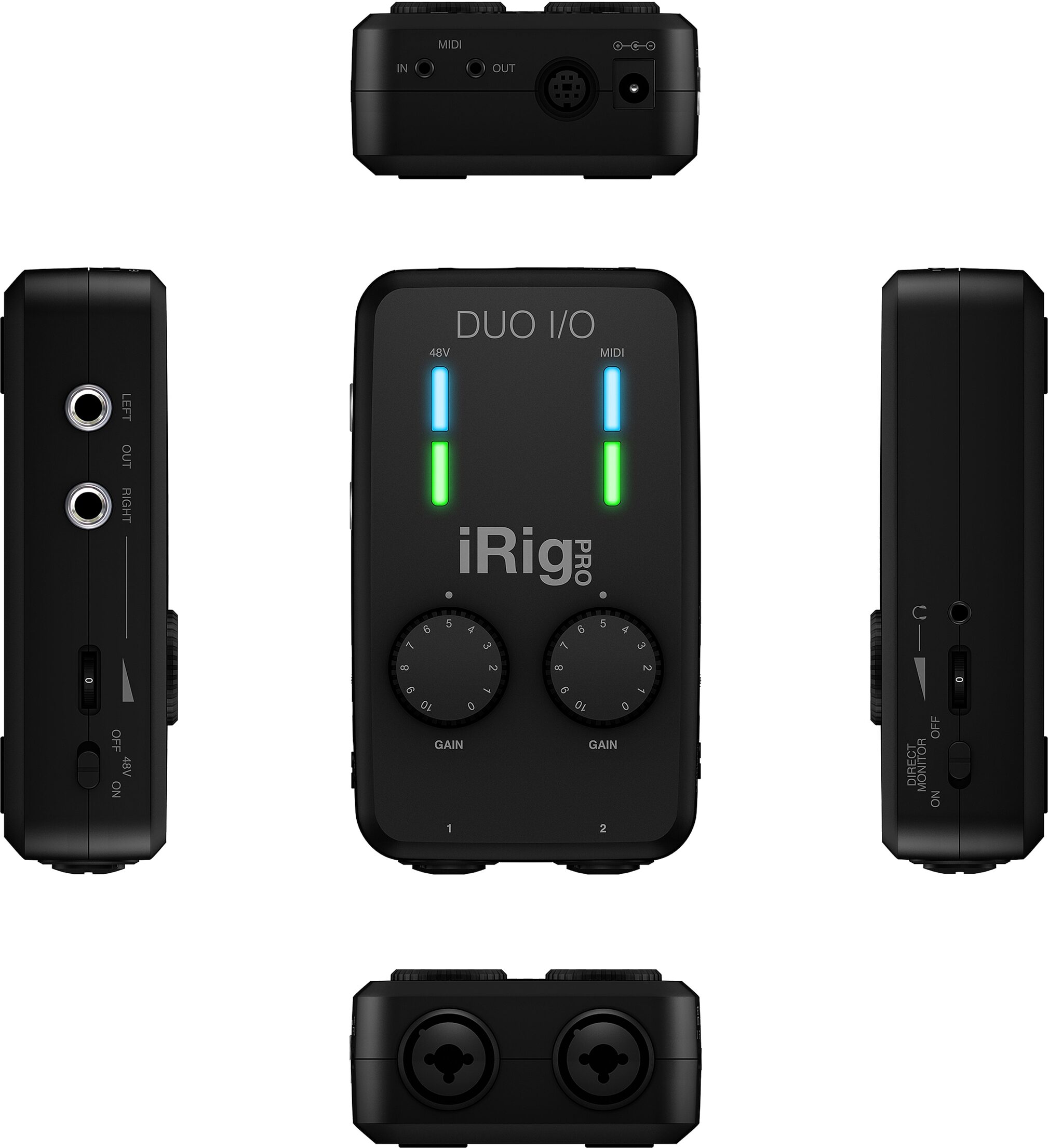 IK Multimedia iRig Pro DUO I/O Audio/MIDI Interface | zZounds