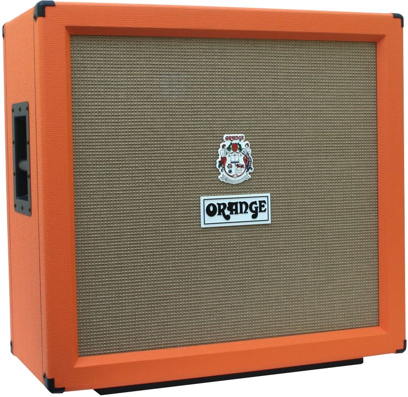 Orange PPC412-C Guitar Speaker Cabinet (240 Watts, 4x12"), Orange, 16 Ohms