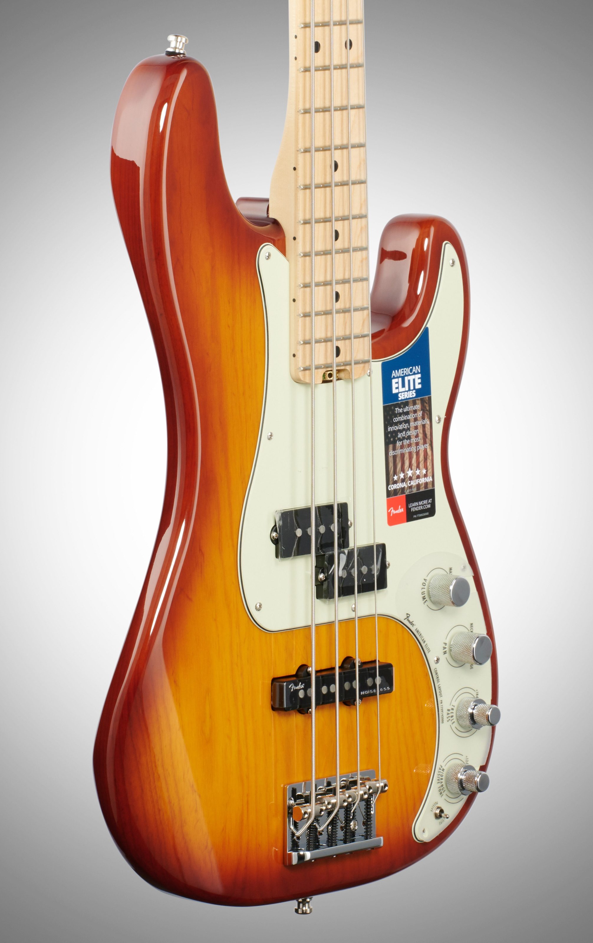 Fender American Elite Precision Electric Bass Zzounds 9369