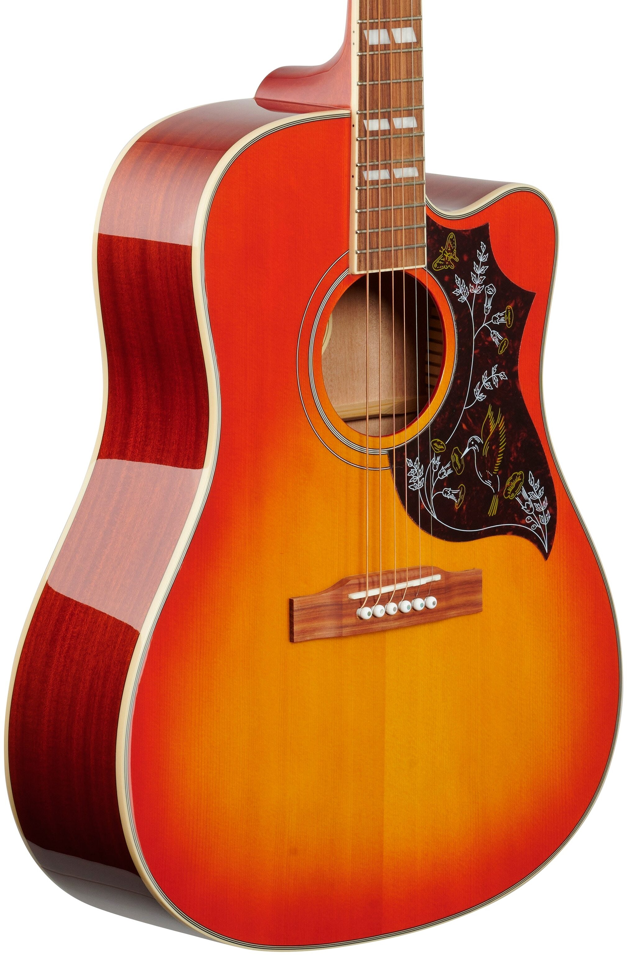 epiphone hummingbird pro left handed