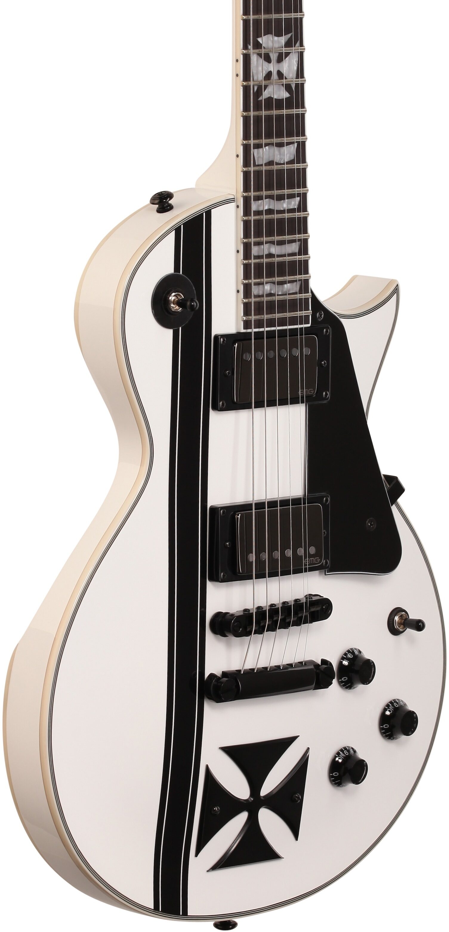 Esp Ltd James Hetfield Iron Cross Electric Guitar With Case