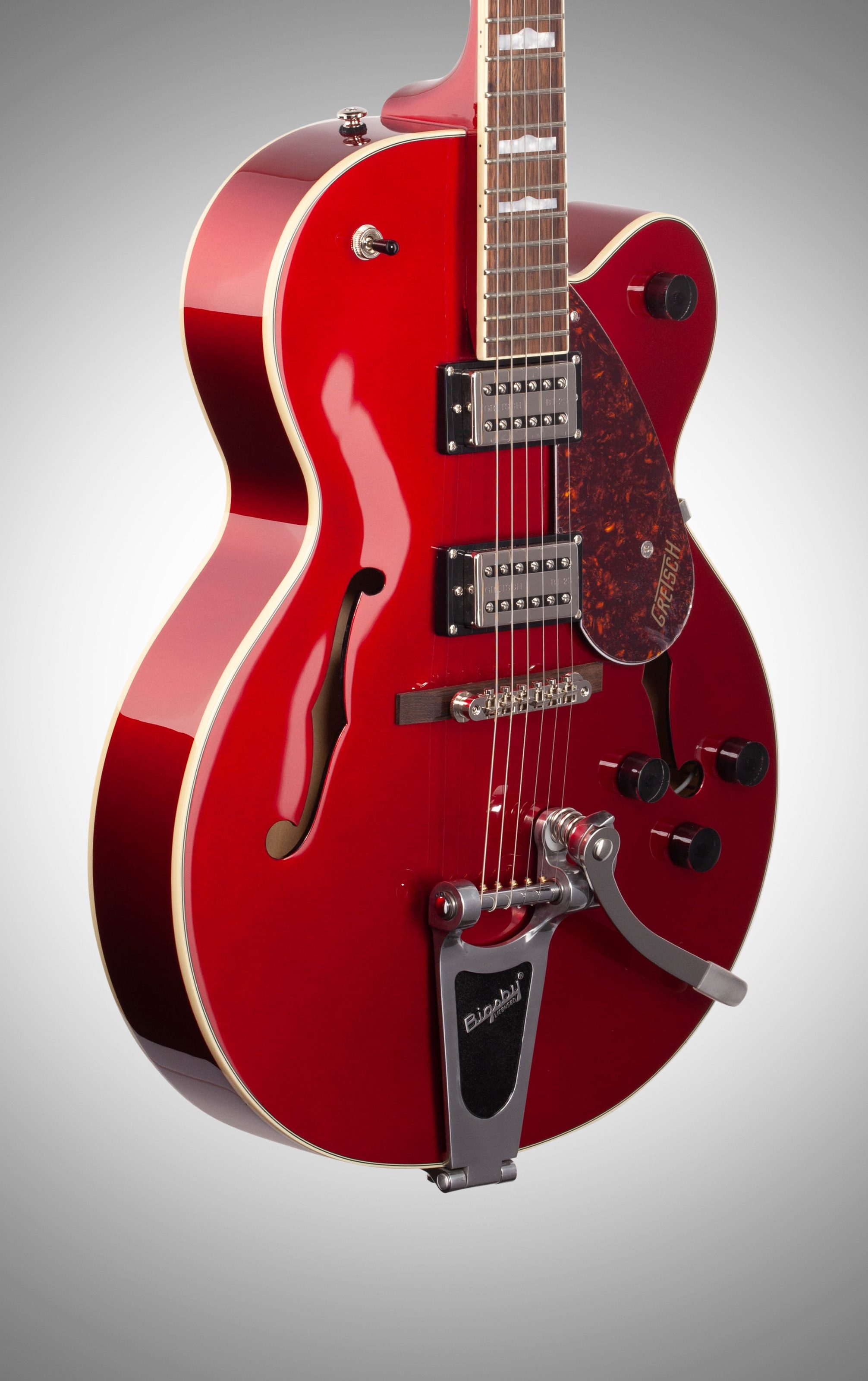 Gretsch G2420T Hollowbody Electric Guitar, with Bigsby Tremolo, Candy ...