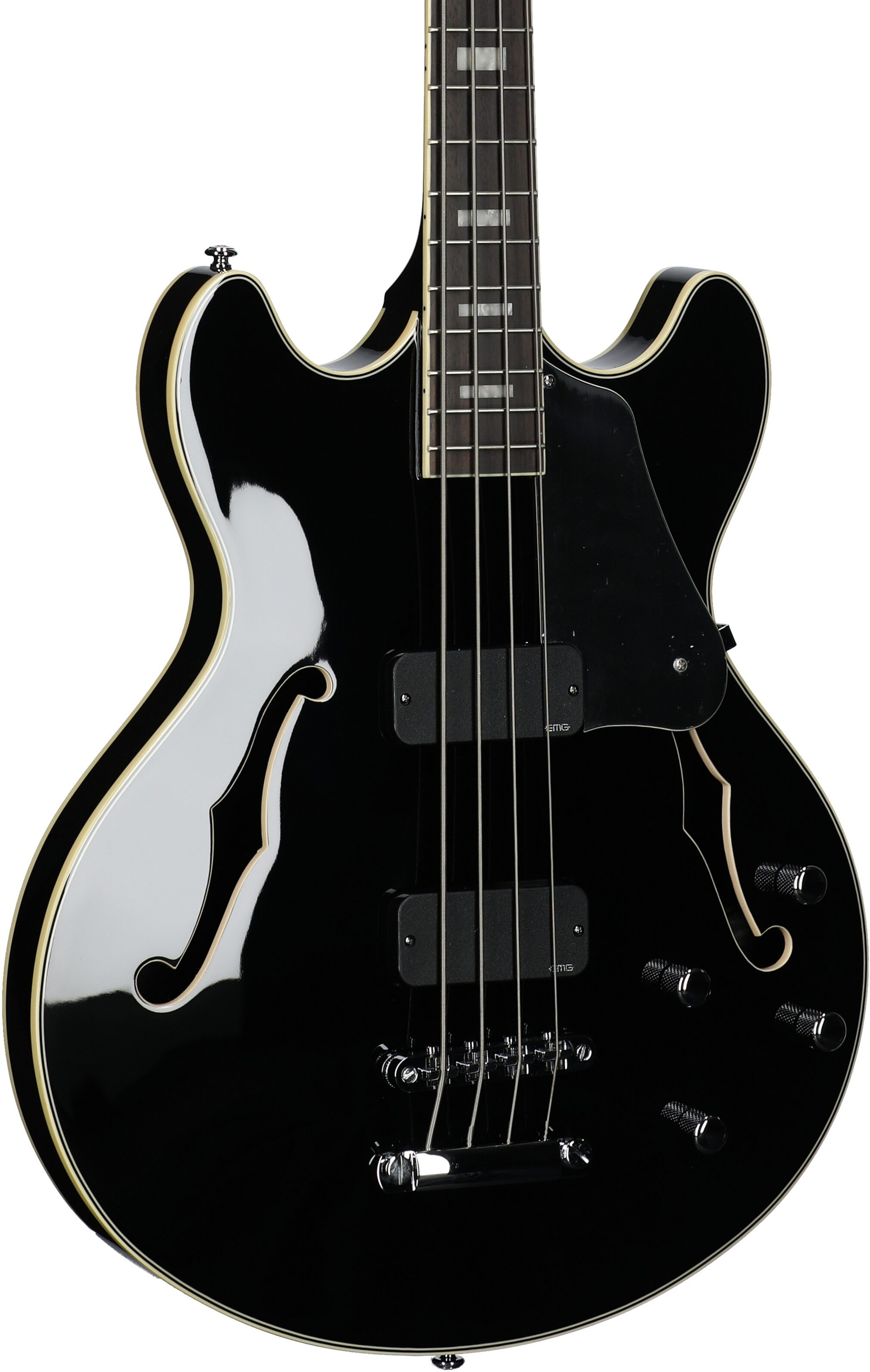 schecter hollow body bass