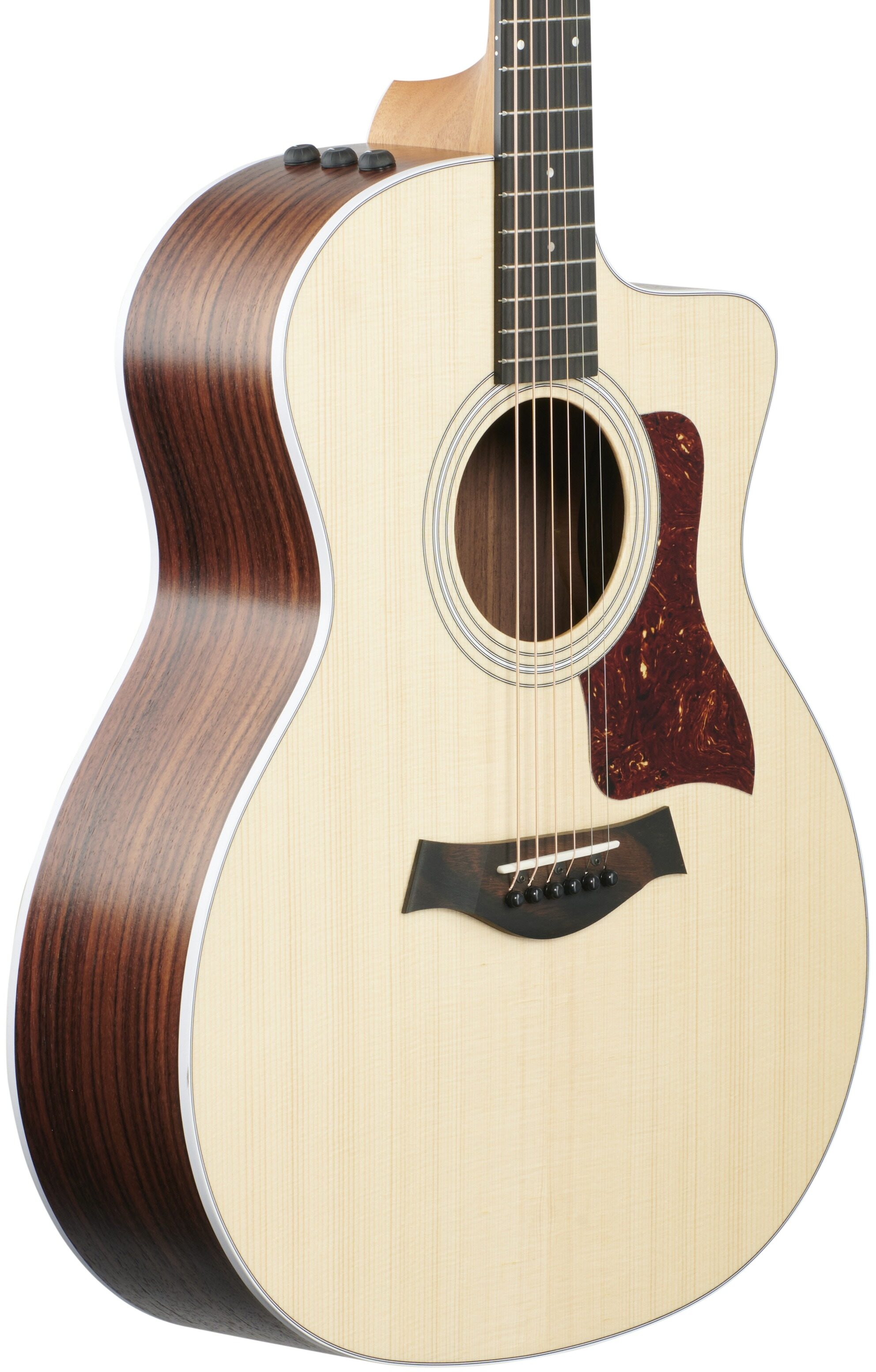 taylor 214ce acoustic electric rosewood guitar