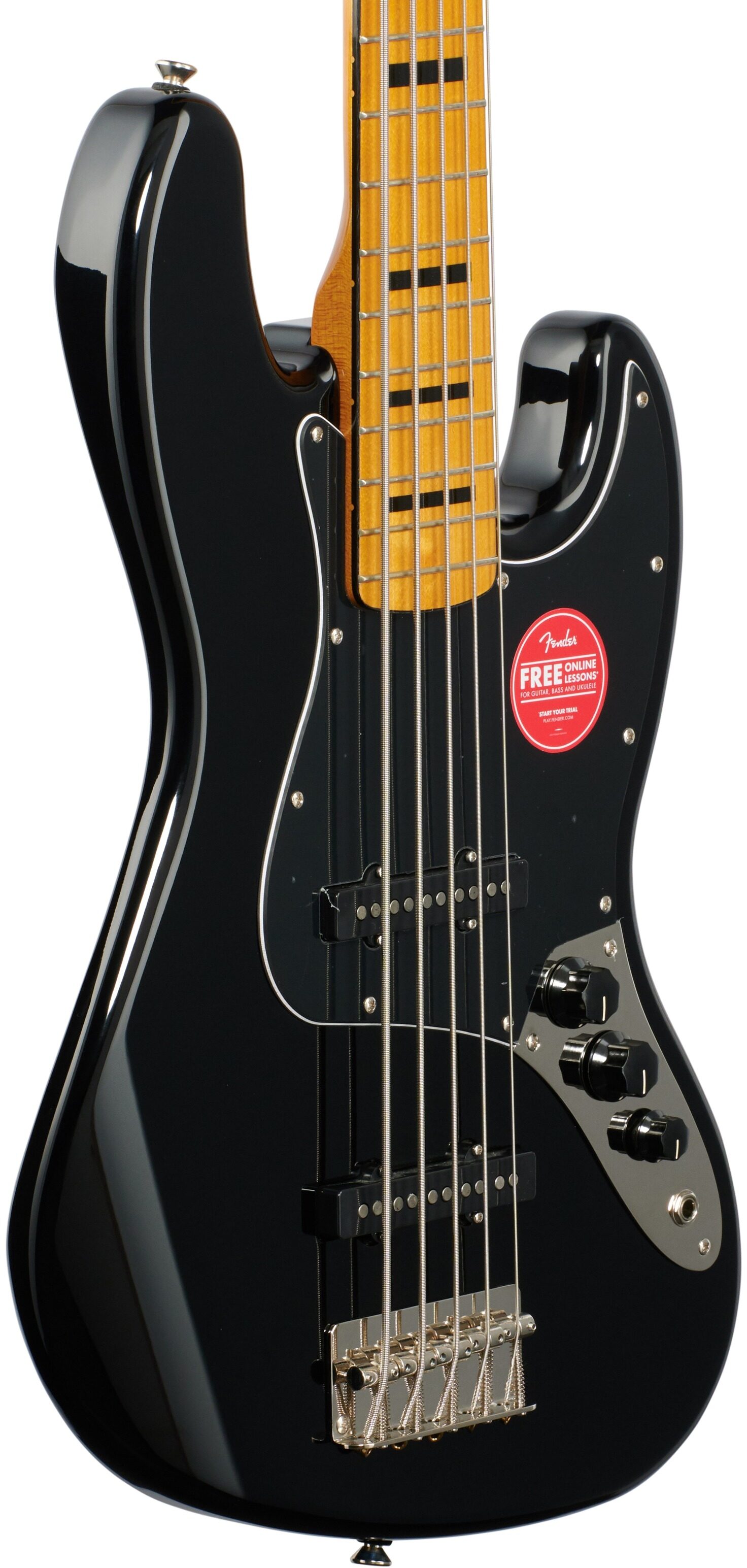 P Bass 5 String Electric Bass Guitar Bridge fits for Jazz J Bass or Precision Black