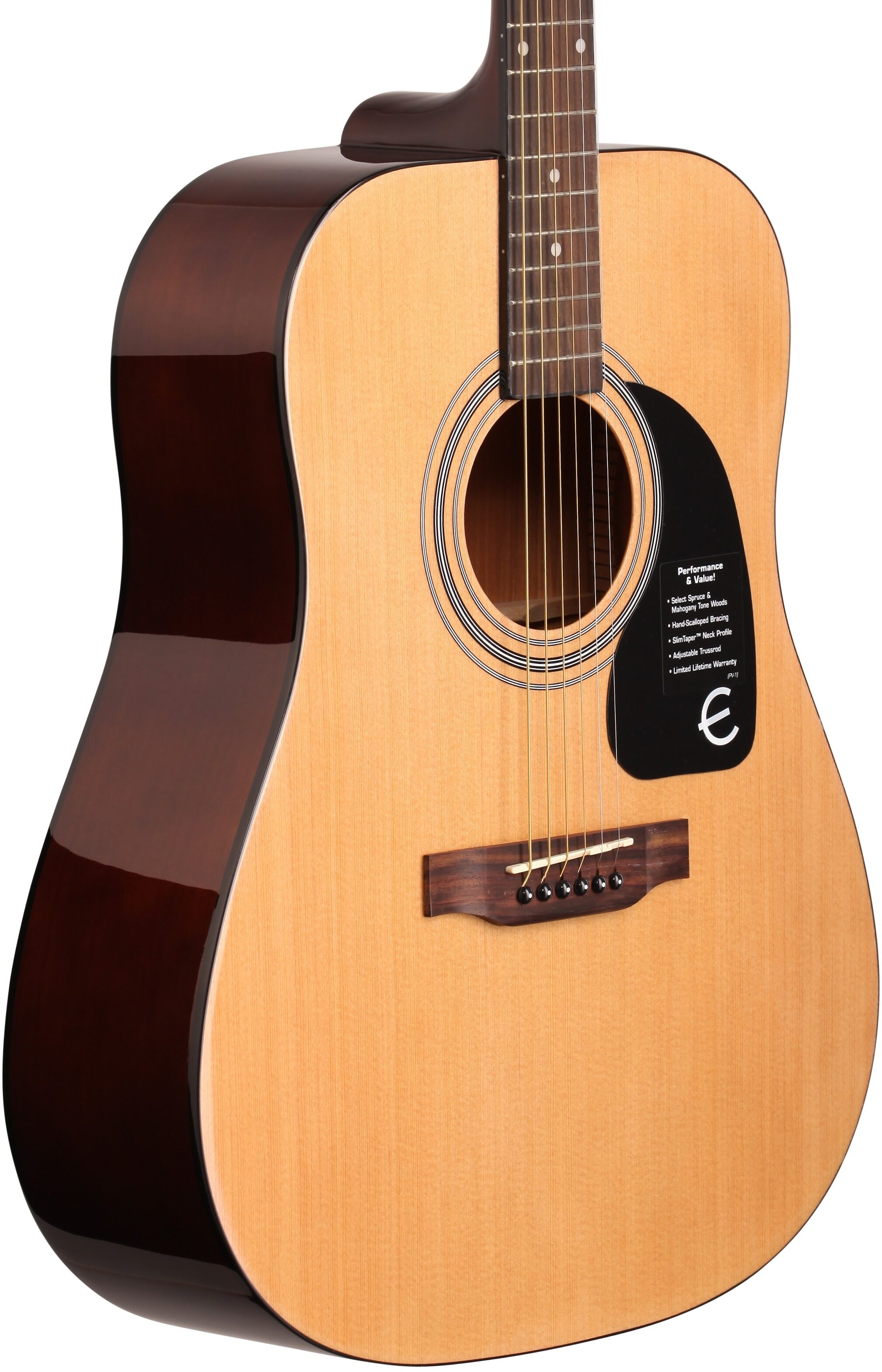 Epiphone Dr 100 Acoustic Guitar Natural 0463