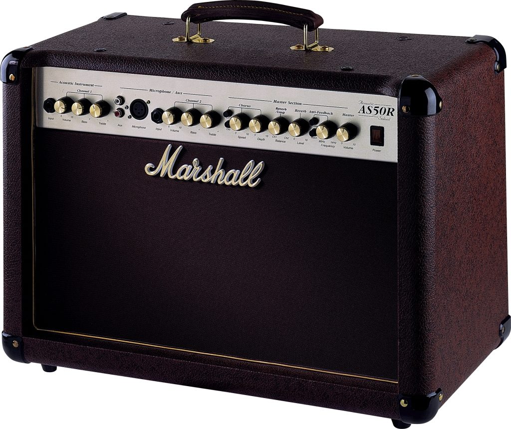 Marshall AS50R Acoustic Guitar Amplifier (50 Watts, 2x8 in.)