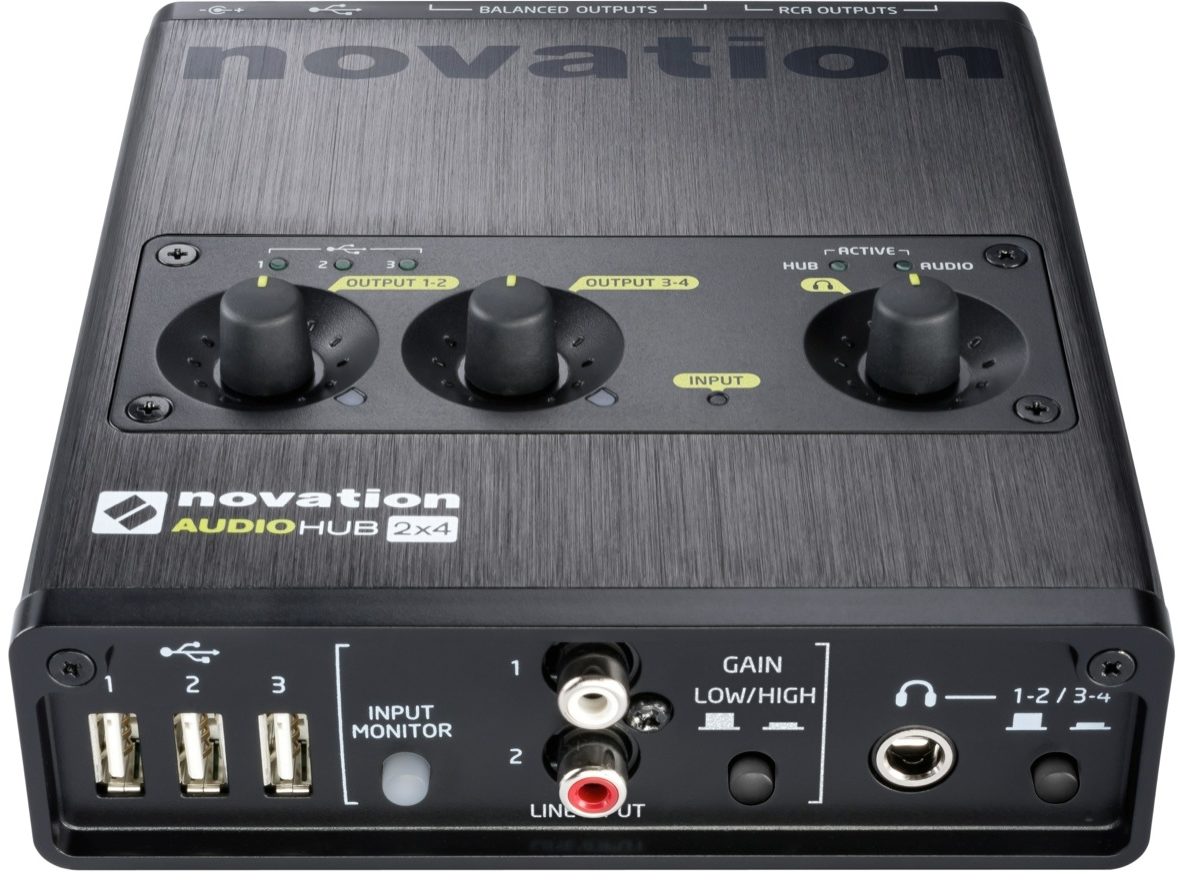 Novation AudioHub 2x4 USB Audio Interface | zZounds