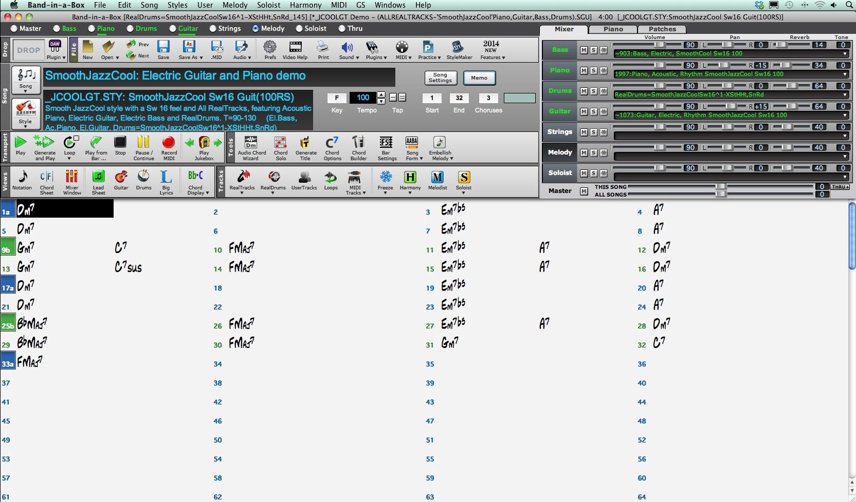 Pg Music Band In A Box 19 Pro Software Mac Os X Zzounds
