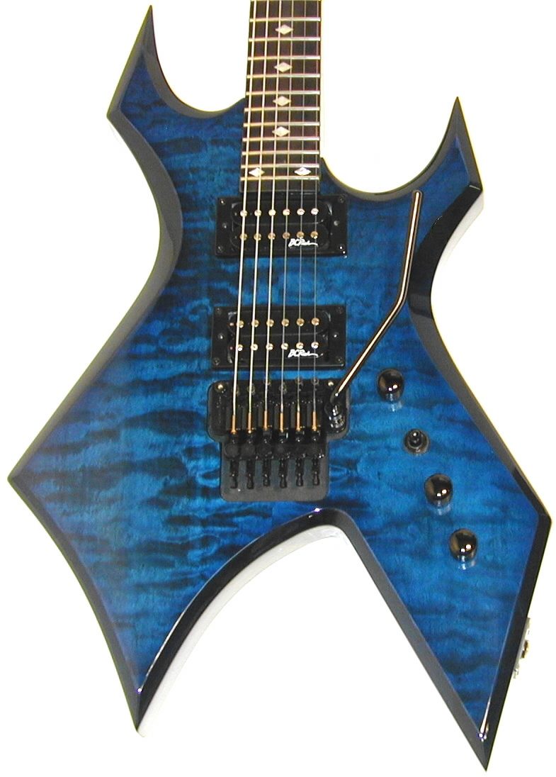 blue warlock guitar