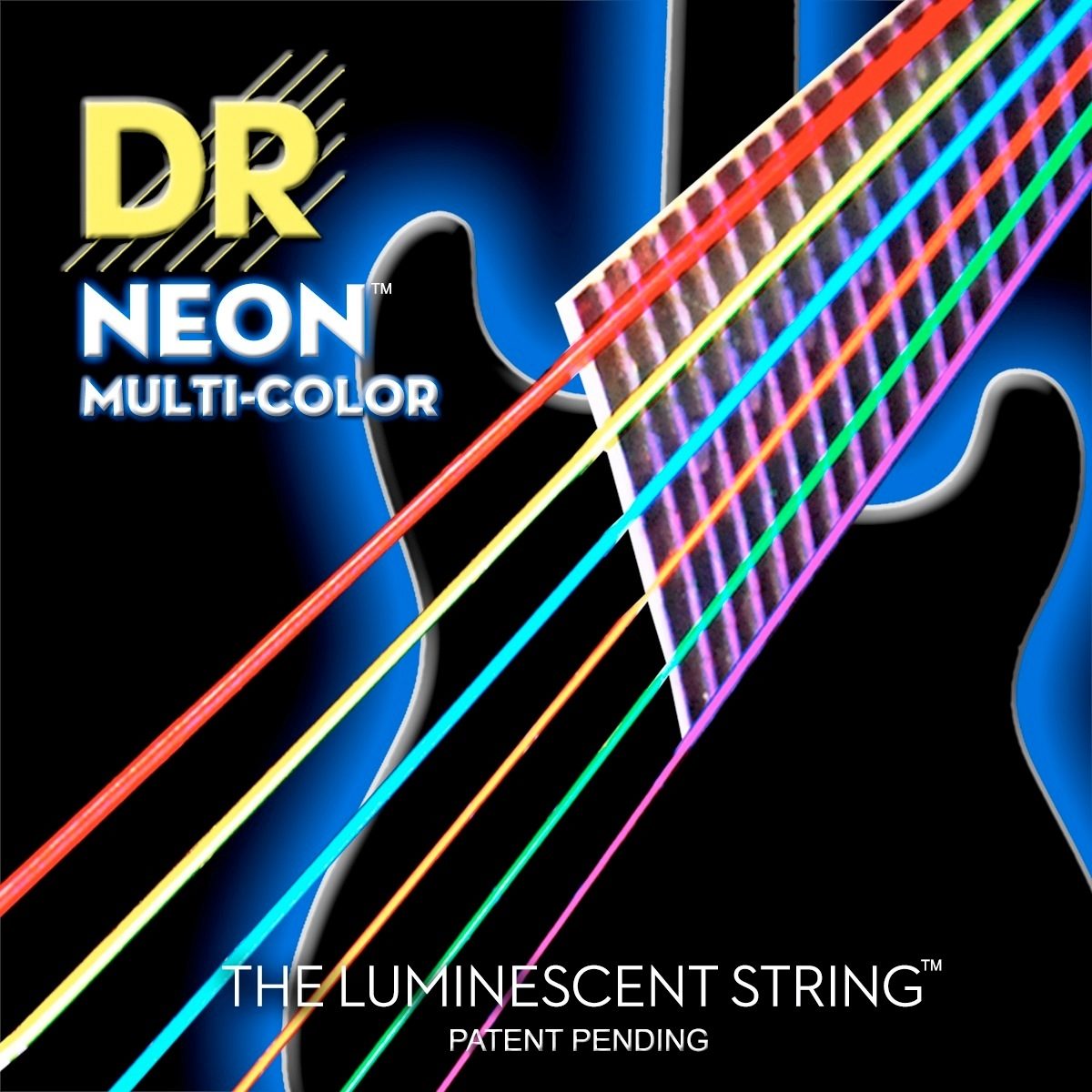Dr Strings Neon Multi Color Electric Guitar Strings Zzounds