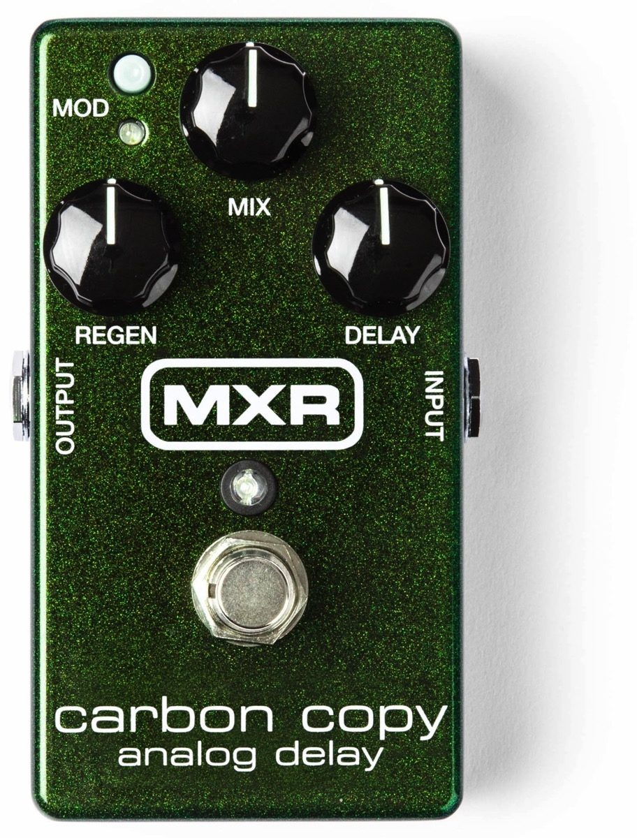 pedal mxr carbon copy analog delay