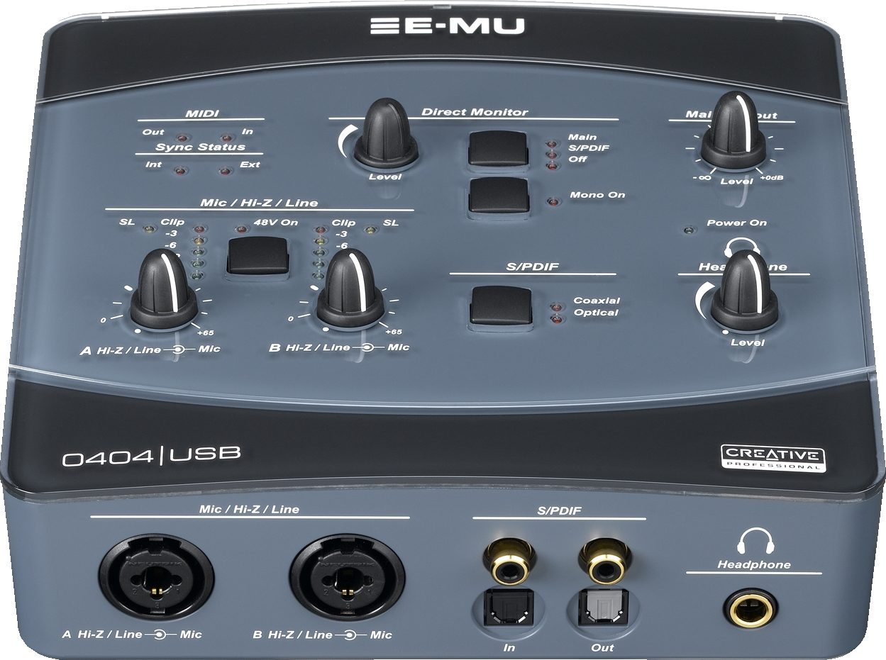 e-mu 0204 usb driver download for mac