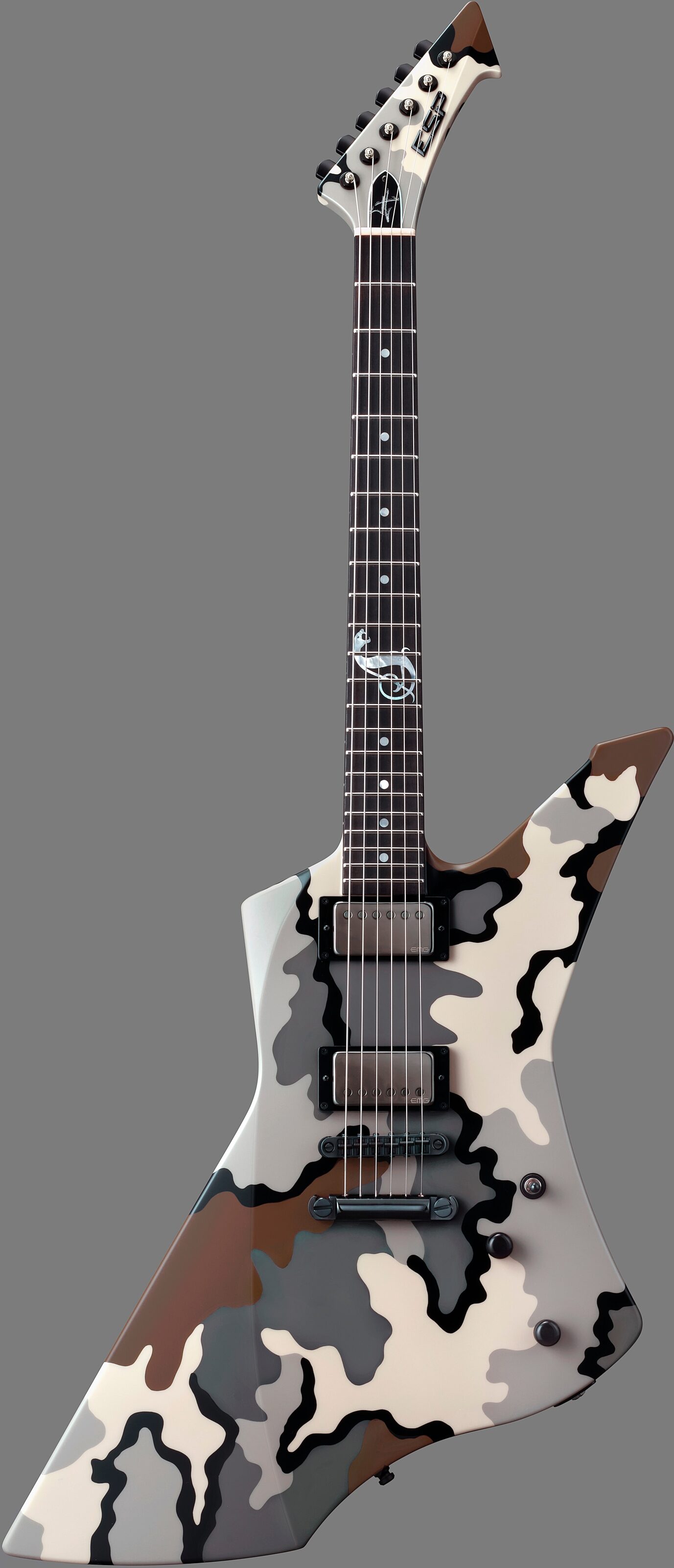 Esp James Hetfield Snakebyte Camo Electric Guitar With Case