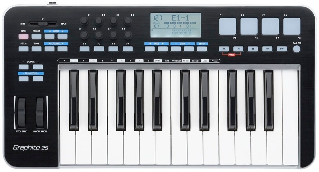 graphite 25 usb midi controller