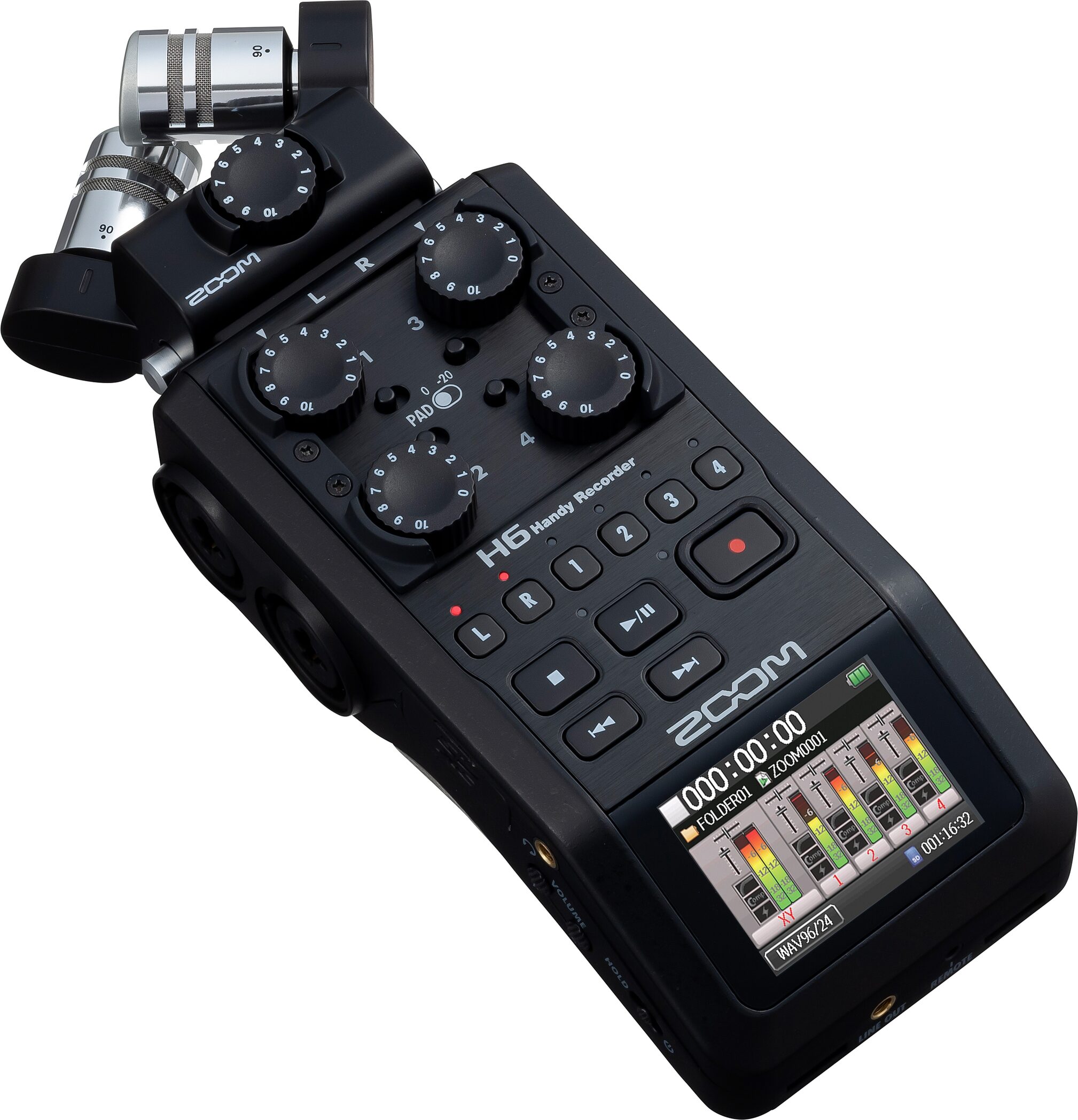 Zoom H6 Portable Digital Recorder zZounds