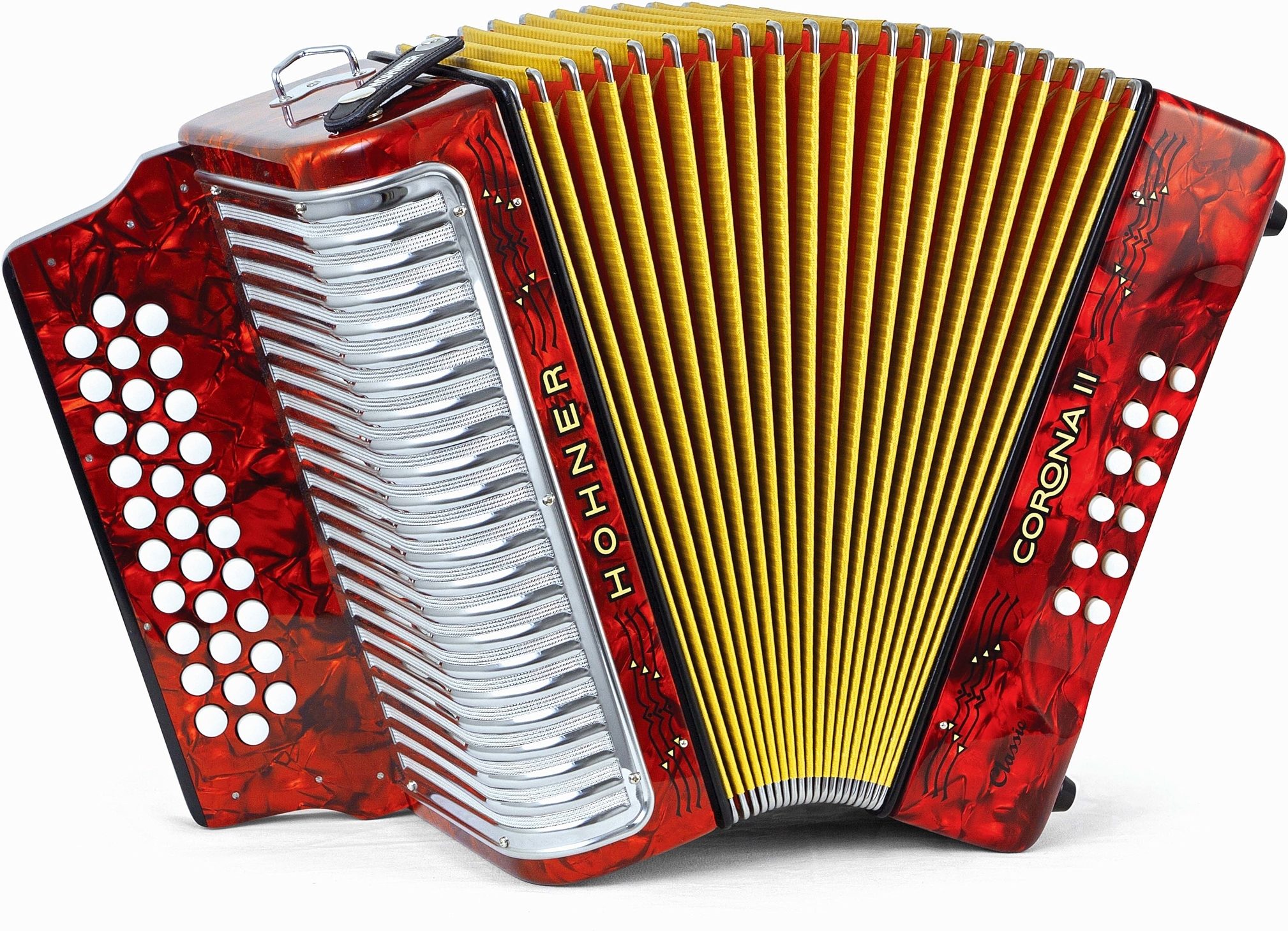 Hohner 3523GR GCF Corona II Classic Accordion zZounds